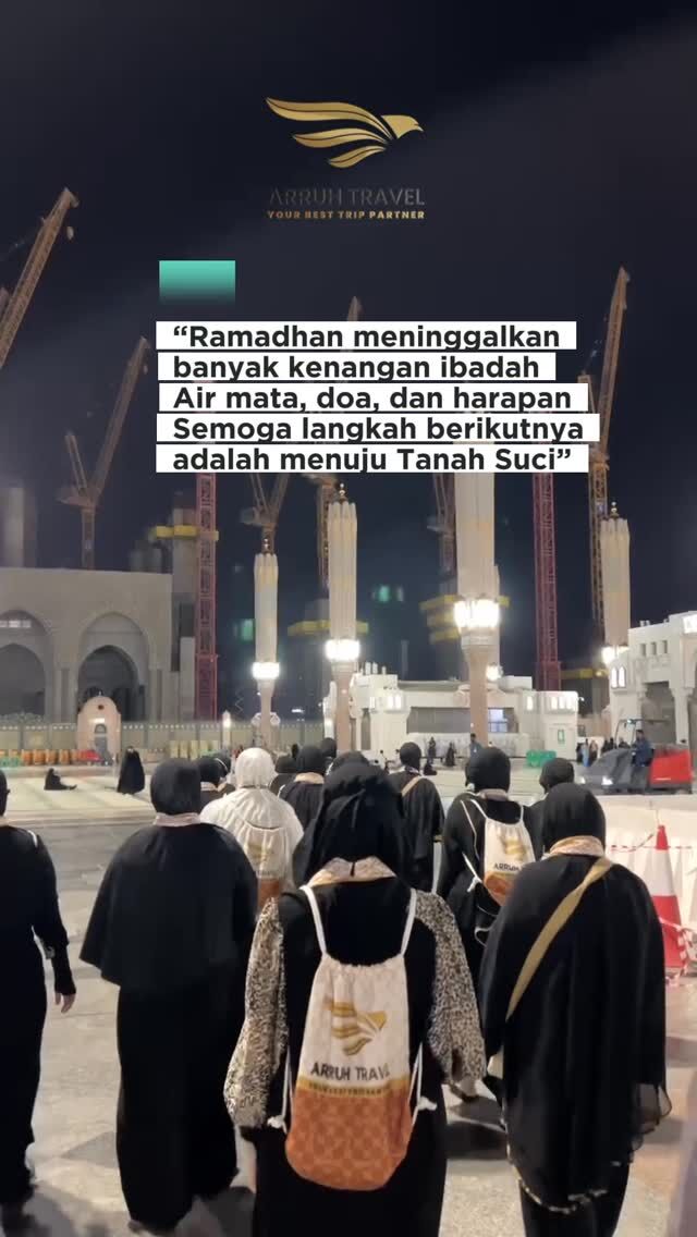 Mau Umroh Mudah & Hemat? Bareng
Arruh Travel Aja! ✨🕋Wujudkan impian ibadah ke Tanah Suci dengan layanan terpercaya, aman, dan nyaman.
Bersama Arruh Travel, perjalanan umroh jadi lebih tenang dan berkesan🤍💬Konsultasi GRATIS!
Yuk, daftar sekarang juga!📲Klik Instagram di bio & DM kami
atau tinggalkan komentar di sini yaa~📞Informasi & Pendaftaran:
☎️Admin 1: 0857-1557-6888 (Rose)
☎️Admin 2: 0858-1444-6669 (Idham)
☎️Admin 3: 0878-9540-3495 (Izzan)🏢Arruh Travel - PT Arraudah Utama Haramain
📍Ruko Sehati, Jl. Raya Jakarta Km 9 Citerep, Kec. Ciruas Kabupaten Serang, Banten 42182🌙Arruh Travel - Selalu di Hati, InsyaAllah Amanah🤍