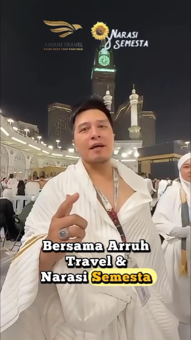 🕋 Umroh awal Ramadhan bersama Kang Kusoy 🤍Suasana ibadah di awal bulan suci terasa lebih khusyuk dan penuh ketenangan.
Semoga setiap langkah menjadi keberkahan dan setiap doa diijabah Allah. 🌙daftar segera bersama Arruh Travel selalu Dihati🤍konsultasi gratis, info pendaftaran:
klik ig di bio & DM atau comment di sini yaaa. 🙌🏻✨🥳☎️Admin 1: 0812-1201-306
☎️Admin 2: 0858-1444-6669
☎️Admin 3: 0851-2138-3495#UmrohRamadhan #ArruhTravel #UmrohBersama #Ramadhan1447H #MenujuBaitullah
